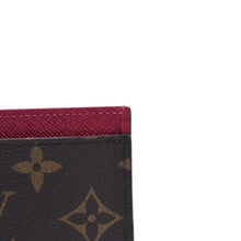 画像をギャラリービューアに読み込む, 新品未使用 LOUIS VUITTON ルイヴィトン ポルトカルト サーンプル カードケース M60703 モノグラム ブラウン ワインレッド 中古 4a002548