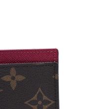画像をギャラリービューアに読み込む, 新品未使用 LOUIS VUITTON ルイヴィトン ポルトカルト サーンプル カードケース M60703 モノグラム ブラウン ワインレッド 中古 4a002548
