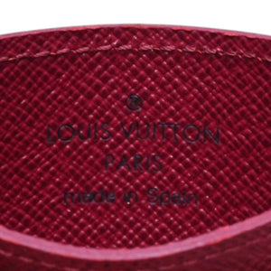新品未使用 LOUIS VUITTON ルイヴィトン ポルトカルト サーンプル カードケース M60703 モノグラム ブラウン ワインレッド 中古 4a002548