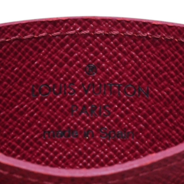 新品未使用 LOUIS VUITTON ルイヴィトン ポルトカルト サーンプル カードケース M60703 モノグラム ブラウン ワインレッド 中古 4a002548