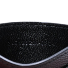 画像をギャラリービューアに読み込む, 極美品 SAINT LAURENT サンローラン Vステッチ YSLロゴ 2ME423291 レザー カードケース ブラック 中古 4a002549