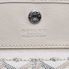 画像をギャラリービューアに読み込む, 極美品 GOYARD ゴヤール アンジュ ハンドバッグ ポーチ アイボリー ホワイト ゴヤールディンキャンバス 中古 4a002543