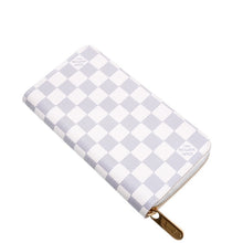 画像をギャラリービューアに読み込む, 極美品 LOUIS VUITTON ルイヴィトン ダミエアズール ジッピーウォレット N41660 アイボリー ブラック ラウンドジップウォレット RFID 中古 4a002553
