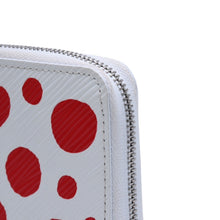画像をギャラリービューアに読み込む, 極美品 LOUIS VUITTON ルイヴィトン LV×YK ジッピー コインパース 小銭入れ M81958 インフィニティドット ホワイト 草間彌生 中古 4a002555