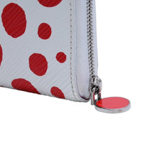 画像をギャラリービューアに読み込む, 極美品 LOUIS VUITTON ルイヴィトン LV×YK ジッピー コインパース 小銭入れ M81958 インフィニティドット ホワイト 草間彌生 中古 4a002555