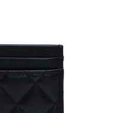 画像をギャラリービューアに読み込む, 極美品 CHANEL シャネル カードケース AP3730 ランダム番台 ココマーク ラインストーン ラムスキン ブラック 中古 4a002544