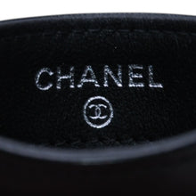 画像をギャラリービューアに読み込む, 極美品 CHANEL シャネル カードケース AP3730 ランダム番台 ココマーク ラインストーン ラムスキン ブラック 中古 4a002544