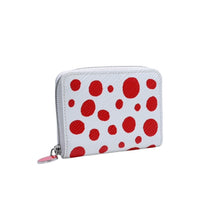 画像をギャラリービューアに読み込む, 極美品 LOUIS VUITTON ルイヴィトン LV×YK ジッピー コインパース 小銭入れ M81958 インフィニティドット ホワイト 草間彌生 中古 4a002555