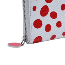 画像をギャラリービューアに読み込む, 極美品 LOUIS VUITTON ルイヴィトン LV×YK ジッピー コインパース 小銭入れ M81958 インフィニティドット ホワイト 草間彌生 中古 4a002555