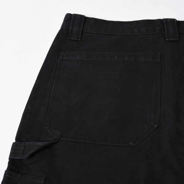 新品同様品 CHROME HEARTS クロムハーツ CARPENTER DOUBLE KNEE カーペンター ハーフパンツ サイズ36 パッチ付き クロスボール シルバー925 中古 4a002562