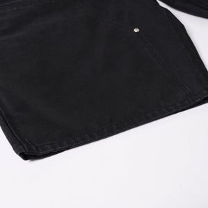 新品同様品 CHROME HEARTS クロムハーツ CARPENTER DOUBLE KNEE カーペンター ハーフパンツ サイズ36 パッチ付き クロスボール シルバー925 中古 4a002562