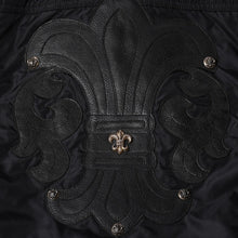 画像をギャラリービューアに読み込む, 極美品 CHROME HEARTS クロムハーツ DEGENERATE BSフレア パッチ付き ナイロンジャケット ブラック サイズS 中古 4a002615