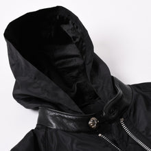 画像をギャラリービューアに読み込む, 極美品 CHROME HEARTS クロムハーツ DEGENERATE BSフレア パッチ付き ナイロンジャケット ブラック サイズS 中古 4a002615