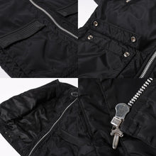 画像をギャラリービューアに読み込む, 極美品 CHROME HEARTS クロムハーツ DEGENERATE BSフレア パッチ付き ナイロンジャケット ブラック サイズS 中古 4a002615