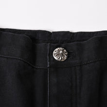 画像をギャラリービューアに読み込む, 新品同様品 CHROME HEARTS クロムハーツ CARPENTER DOUBLE KNEE カーペンター ハーフパンツ サイズ36 パッチ付き クロスボール シルバー925 中古 4a002562