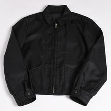 画像をギャラリービューアに読み込む, 極美品 CHROME HEARTS クロムハーツ セミタリークロスパッチ ワークジャケット サイズM ブラック 中古 4a002614