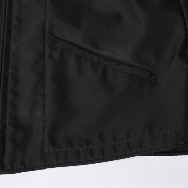 Very Good Condition CHROME HEARTS Semi-tary Cross Patch Work Jacket Size M Black Used 4a002614