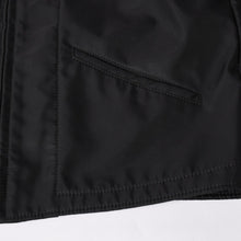 画像をギャラリービューアに読み込む, 極美品 CHROME HEARTS クロムハーツ セミタリークロスパッチ ワークジャケット サイズM ブラック 中古 4a002614