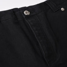 画像をギャラリービューアに読み込む, 新品同様品 CHROME HEARTS クロムハーツ CARPENTER DOUBLE KNEE カーペンター ハーフパンツ サイズ36 パッチ付き クロスボール シルバー925 中古 4a002562