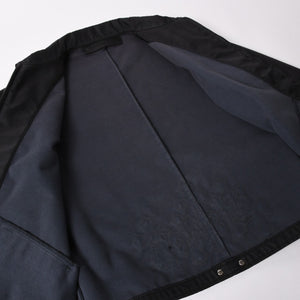Very Good Condition CHROME HEARTS Semi-tary Cross Patch Work Jacket Size M Black Used 4a002614