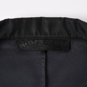 Very Good Condition CHROME HEARTS Semi-tary Cross Patch Work Jacket Size M Black Used 4a002614