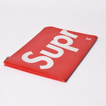画像をギャラリービューアに読み込む, 極美品 LOUIS VUITTON SUPREME ルイヴィトン シュプリーム ポシェット ジュール GM エピ M67722 レッド シルバー金具 中古 4a002773
