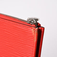 画像をギャラリービューアに読み込む, 極美品 LOUIS VUITTON SUPREME ルイヴィトン シュプリーム ポシェット ジュール GM エピ M67722 レッド シルバー金具 中古 4a002773