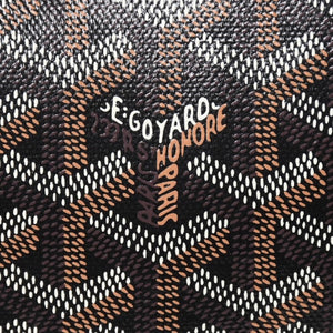 [USED/中古]GOYARD ゴヤール クラッチバッグ コンティポーチ ブラック PVC レザー CONTIPPMLTY01CL01P シルバー金具 Aランク 中古 4a002788