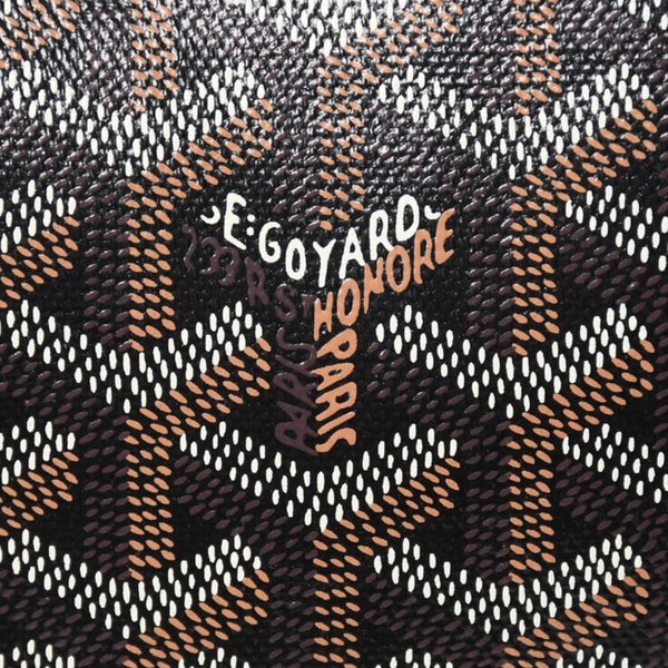 [USED/中古]GOYARD ゴヤール クラッチバッグ コンティポーチ ブラック PVC レザー CONTIPPMLTY01CL01P シルバー金具 Aランク 中古 4a002788