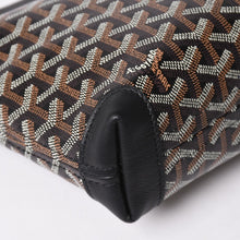 画像をギャラリービューアに読み込む, [USED/中古]GOYARD ゴヤール クラッチバッグ コンティポーチ ブラック PVC レザー CONTIPPMLTY01CL01P シルバー金具 Aランク 中古 4a002788