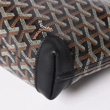 画像をギャラリービューアに読み込む, [USED/中古]GOYARD ゴヤール クラッチバッグ コンティポーチ ブラック PVC レザー CONTIPPMLTY01CL01P シルバー金具 Aランク 中古 4a002788