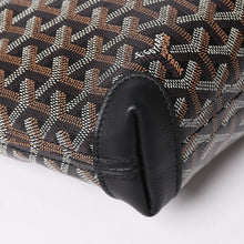 画像をギャラリービューアに読み込む, [USED/中古]GOYARD ゴヤール クラッチバッグ コンティポーチ ブラック PVC レザー CONTIPPMLTY01CL01P シルバー金具 Aランク 中古 4a002788