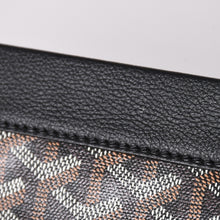 画像をギャラリービューアに読み込む, [USED/中古]GOYARD ゴヤール クラッチバッグ コンティポーチ ブラック PVC レザー CONTIPPMLTY01CL01P シルバー金具 Aランク 中古 4a002788