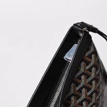 画像をギャラリービューアに読み込む, [USED/中古]GOYARD ゴヤール クラッチバッグ コンティポーチ ブラック PVC レザー CONTIPPMLTY01CL01P シルバー金具 Aランク 中古 4a002788