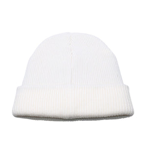 Very good condition SAINT Mxxxxxx SEGA Saint Michael SEGA SG KNIT CAP SAINT SEGA Beanie Knit Cap Patch White Blue SM-HR1-0000-C67 Used 4a002584