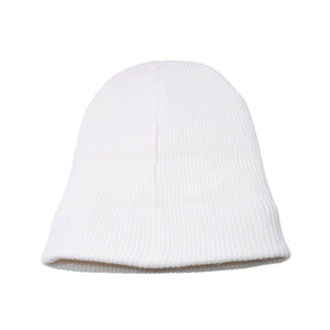 Very good condition SAINT Mxxxxxx SEGA Saint Michael SEGA SG KNIT CAP SAINT SEGA Beanie Knit Cap Patch White Blue SM-HR1-0000-C67 Used 4a002584