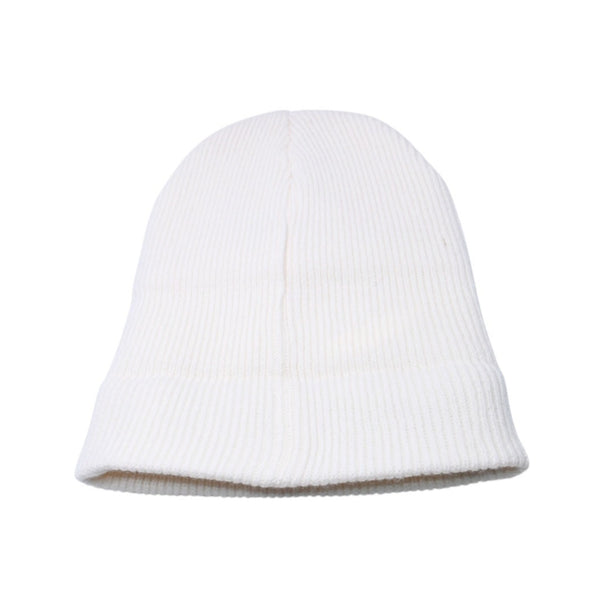 Very good condition SAINT Mxxxxxx SEGA Saint Michael SEGA SG KNIT CAP SAINT SEGA Beanie Knit Cap Patch White Blue SM-HR1-0000-C67 Used 4a002584