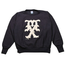 Load image into Gallery viewer, 極美品 SAINT MICHAEL セントマイケル ヴィンテージ ネイビー 24AW パーカー スウェットパンツ セットアップ 中古 4a002597