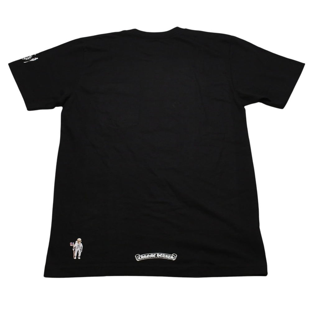 Very good condition CHROME HEARTS JOE FOTI CH T-SHIRT 1 ZETA RETICULI2 Short sleeve T-shirt Horseshoe Scroll label Used 4a002533