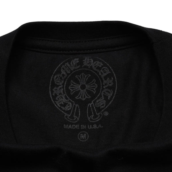 Very good condition CHROME HEARTS JOE FOTI CH T-SHIRT 1 ZETA RETICULI2 Short sleeve T-shirt Horseshoe Scroll label Used 4a002533