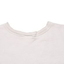画像をギャラリービューアに読み込む, 極美品 SAINT MICHAEL セントマイケル CRW NECK SWT VAGUE ABUSE 白 黄色 トレーナー 25AW SM-HR1-0000-046 中古 4a002586