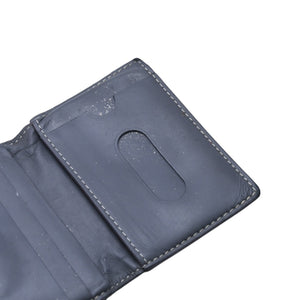 GOYARD ゴヤールサンピエールカードウォレット ヘリンボーン柄 キャンバス レザー グレー イエロー 杉綾模様 カードケース 良品 中古 4a002616