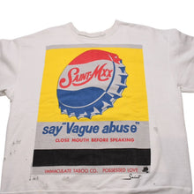 画像をギャラリービューアに読み込む, 極美品 SAINT MICHAEL セントマイケル CRW NECK SWT VAGUE ABUSE 白 黄色 トレーナー 25AW SM-HR1-0000-046 中古 4a002586