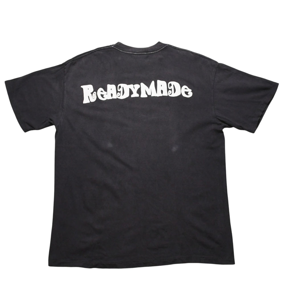 極美品 Readymade ピースコットン Peace Cotton Tシャツ T-shirt RE-CO-BK-00-00-280 グレー ホワイト 中古 4a002595