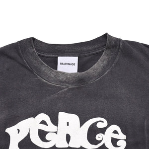 Very good condition Readymade Peace Cotton T-shirt T-shirt RE-CO-BK-00-00-280 Gray White Used 4a002595