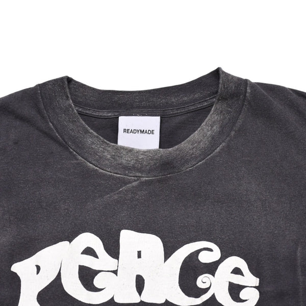 Very good condition Readymade Peace Cotton T-shirt T-shirt RE-CO-BK-00-00-280 Gray White Used 4a002595