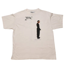 画像をギャラリービューアに読み込む, 極美品 SAINT Mxxxxxx セントマイケル 2pac Tシャツ ホワイト ブラック SM-HR8-0000-C15 中古 4a002596