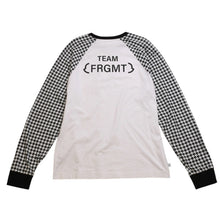 画像をギャラリービューアに読み込む, MONCLER FRGMT 千鳥格子 長袖カットソー ブラック ホワイト Houndstooth Long Sleeve T-Shirt 美品 中古 4a002588