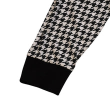 画像をギャラリービューアに読み込む, MONCLER FRGMT 千鳥格子 長袖カットソー ブラック ホワイト Houndstooth Long Sleeve T-Shirt 美品 中古 4a002588