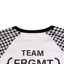 画像をギャラリービューアに読み込む, MONCLER FRGMT 千鳥格子 長袖カットソー ブラック ホワイト Houndstooth Long Sleeve T-Shirt 美品 中古 4a002588